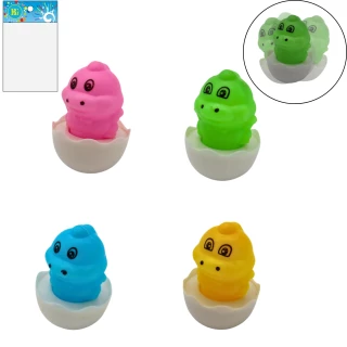 DINOSAUR MOVING EGG 6CM 4 ASSORTED COLORS