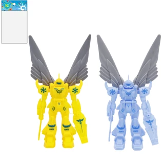 ROBOT 14CM WITH WINGS 2 ASSORTED COLORS