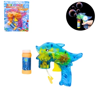 BUBBLE SOAP DOLPHIN GUN 15CM