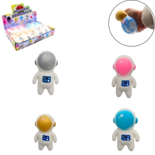 ROBOT ANTISTRESS 12CM 4 ASSORTED COLORS