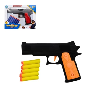 PISTOL 17CM WITH FOAM DARTS