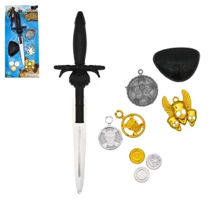 EPEE PIRATE 18CM + ACCESSOIRES 2 MODELES ASSORTIS