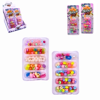 BEADS DIY FOR BRACELET AND NECKLACE 2 ASSORTED COLORS