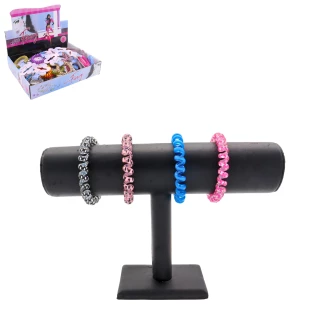 BRACELET SPRING 5.5 CM 6 ASSORTED COLORS