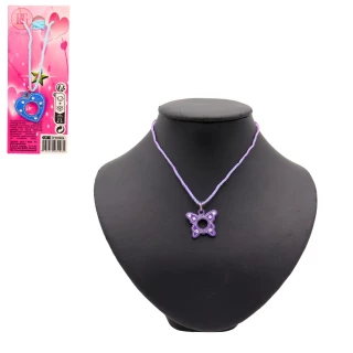 BEAUTY SET NECKLACE STRASS 31CM 4 ASSORTMENTS