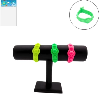 BRACELET POP IT 20.5CM 3 COULEURS ASSORTIES