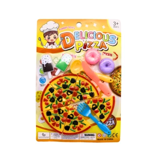 KITCHEN SET PIZZA 13 PIECES15X15X1,5CM