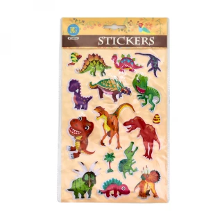 STICKERS DINOS 16PZ 29X16.7CM