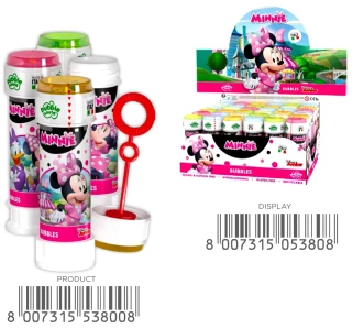 BOLLE DI SAPONE  60ML MINNIE 4AS